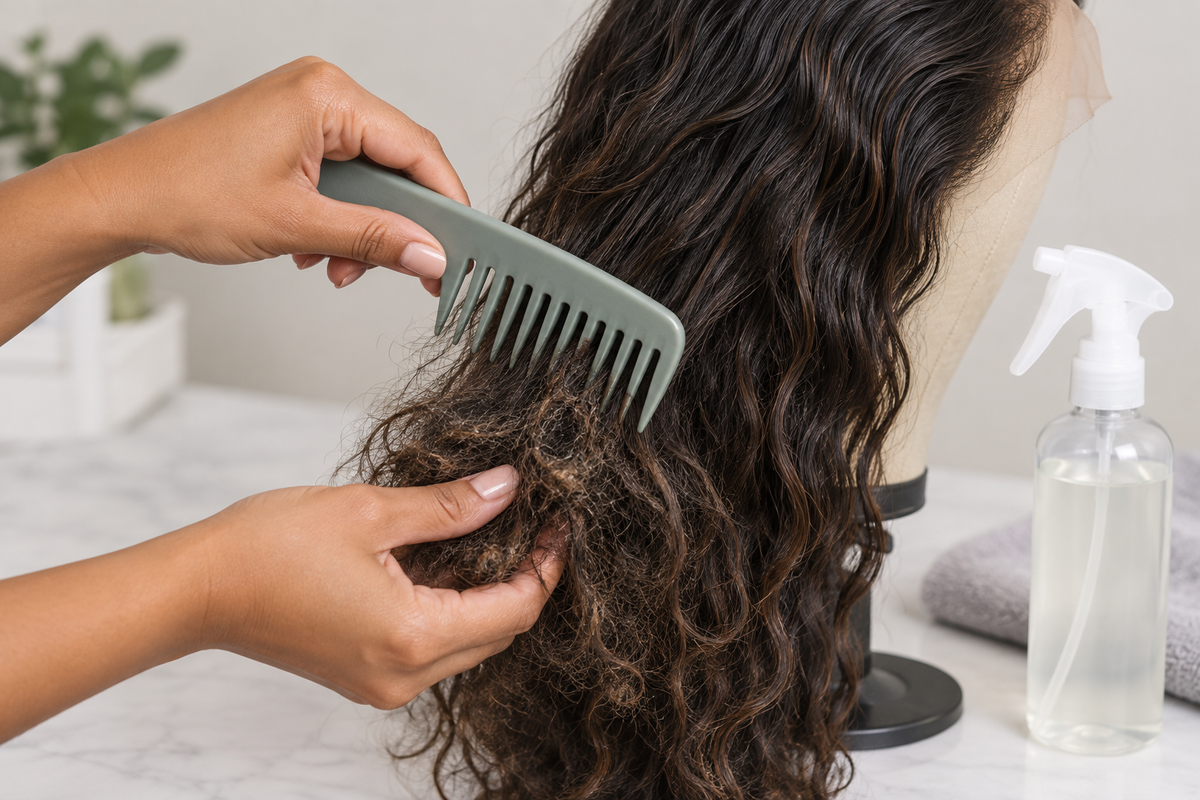 How to Fix a Tangled Wig