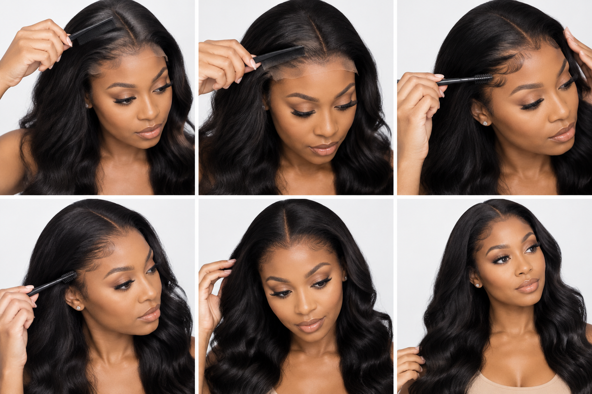 How to Style a Lace Front Wig: Beginner's Step-by-Step
