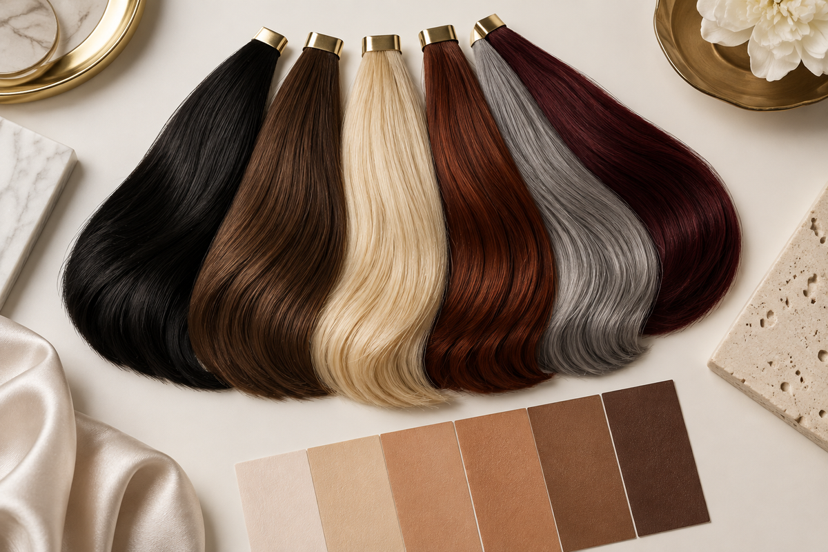 How to Match a Wig Color to Your Skin Tone