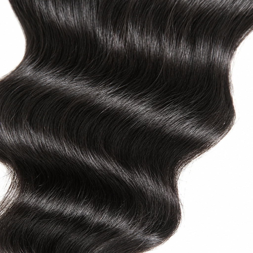 Loose Wave 4x4 Lace Closure – 100% Remy Human Hair, Transparent Swiss Lace, 12"–22"