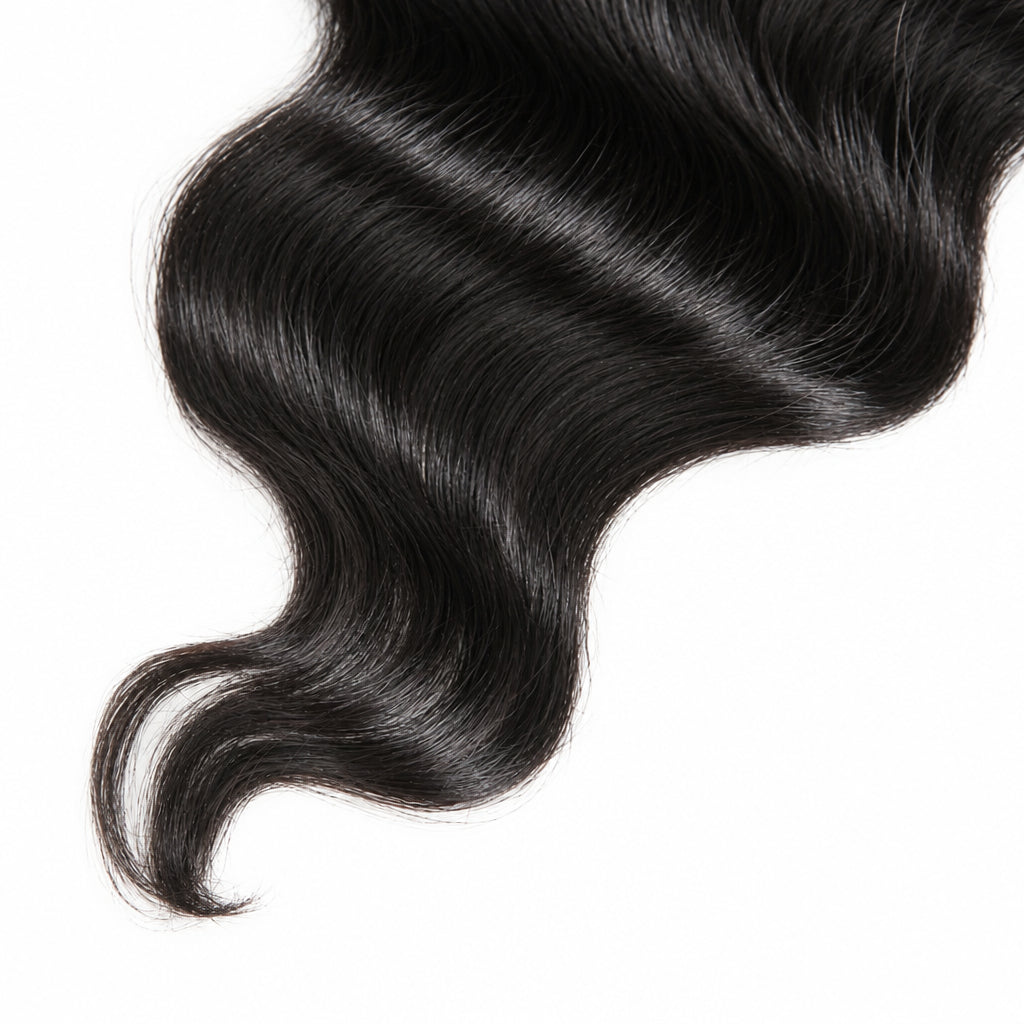 Loose Wave 4x4 Lace Closure – 100% Remy Human Hair, Transparent Swiss Lace, 12"–22"