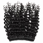 Brazilian Deep Wave 3 Bundles with 4x4 Lace Closure | 100% Remy Human Hair
