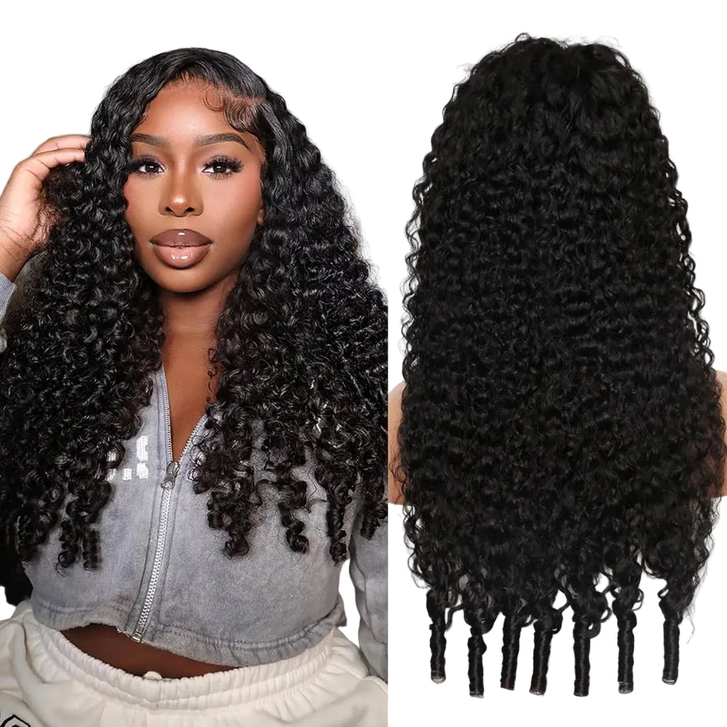 Burmese Curly Lace Front Wig | 13x4 & 13x6 HD Lace | 200% & 220% Density | Human Hair