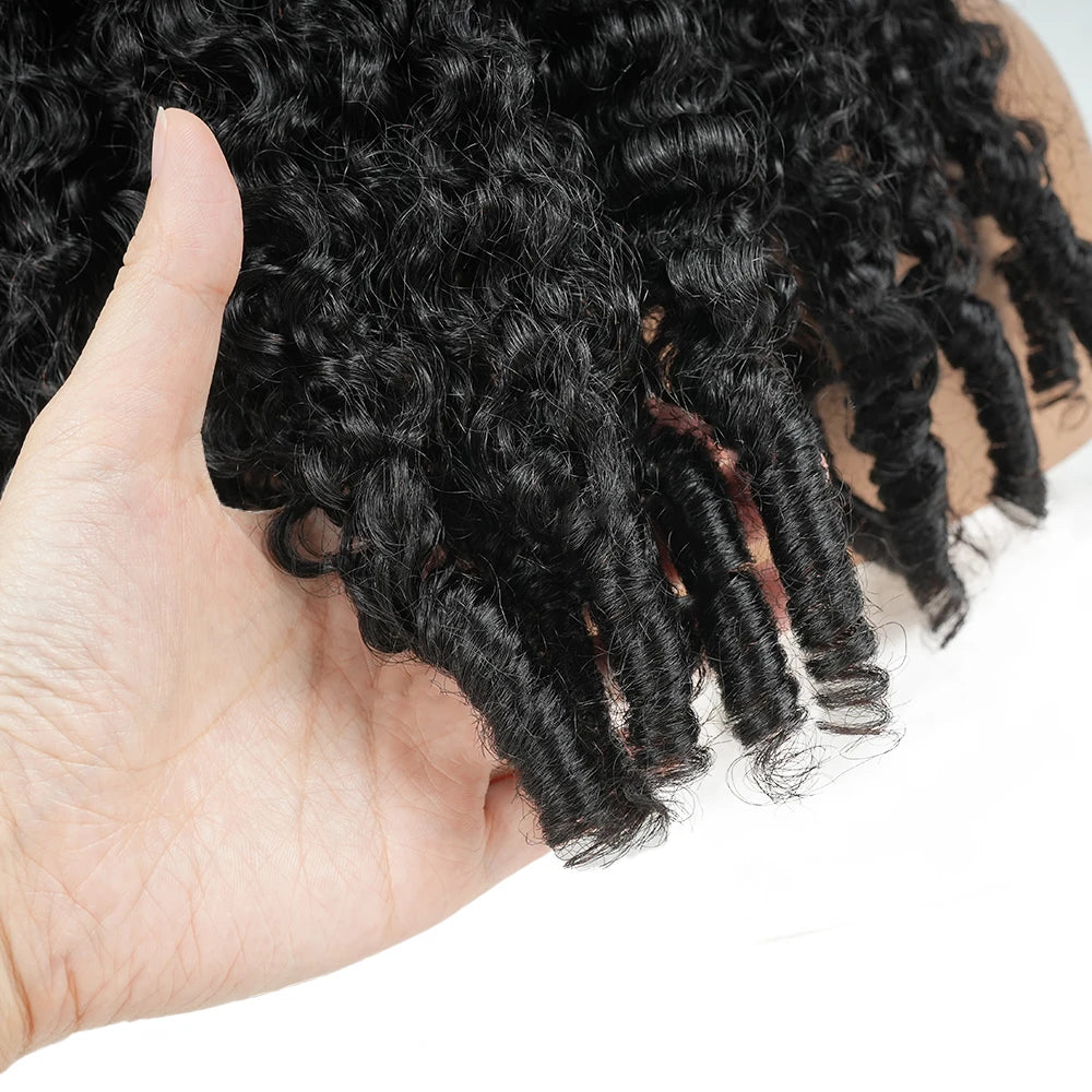 Burmese Curly Lace Front Wig | 13x4 & 13x6 HD Lace | 200% & 220% Density | Human Hair