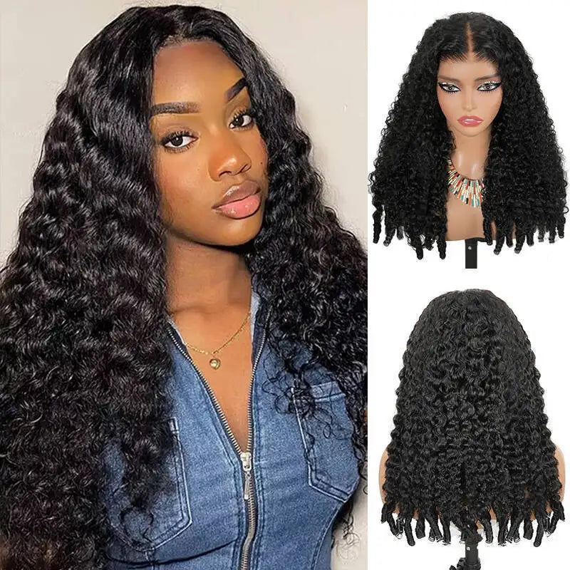 Burmese Curly Lace Front Wig | 13x4 & 13x6 HD Lace | 200% & 220% Density | Human Hair