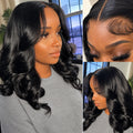 4x4 Body Wave Lace Closure Bob Wig – 100% Human Hair