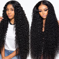 Deep Wave 4x4 Lace Closure Wig – Brazilian Virgin Human Hair