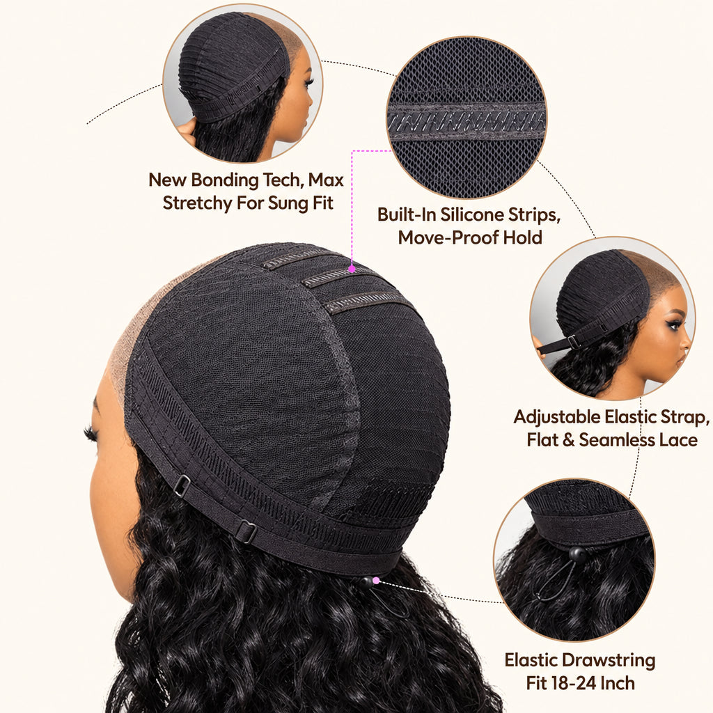 7x5 Lace Yaki Straight Blunt Cut Bob Wig | Dark Chocolate Brown | Glueless Human Hair