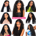 Deep Wave 4x4 Lace Closure Wig – Brazilian Virgin Human Hair