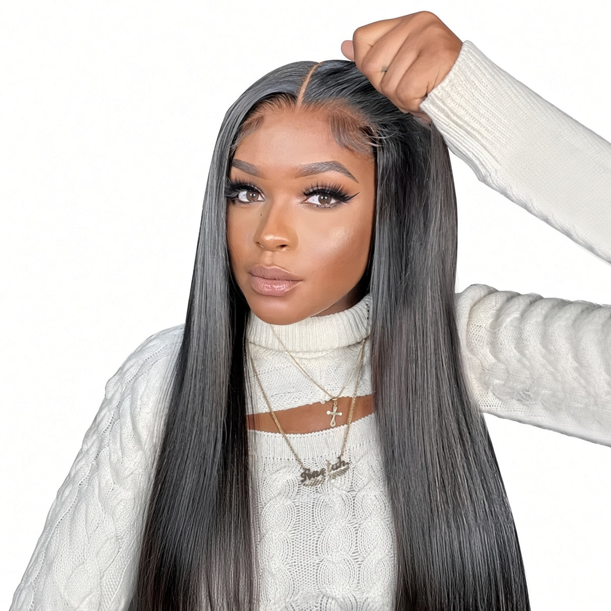 Glueless Straight Wig | 6x4 & 7x5 HD Lace | Wear & Go | Pre-Cut & Pre-Plucked | Human Hair